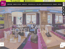 Tablet Screenshot of hoteltoni.at